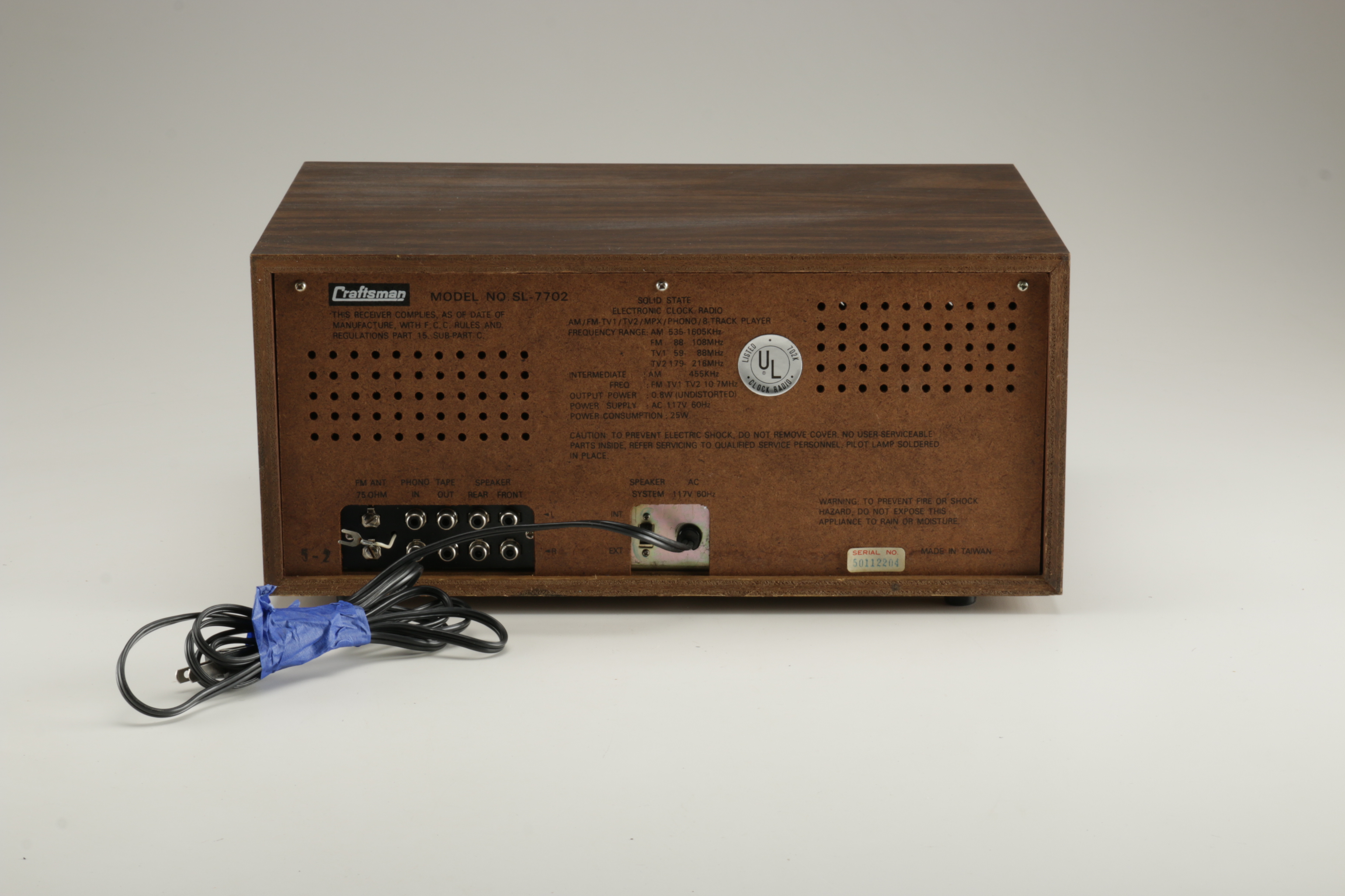 Craftsman SL7702 8 Track Player