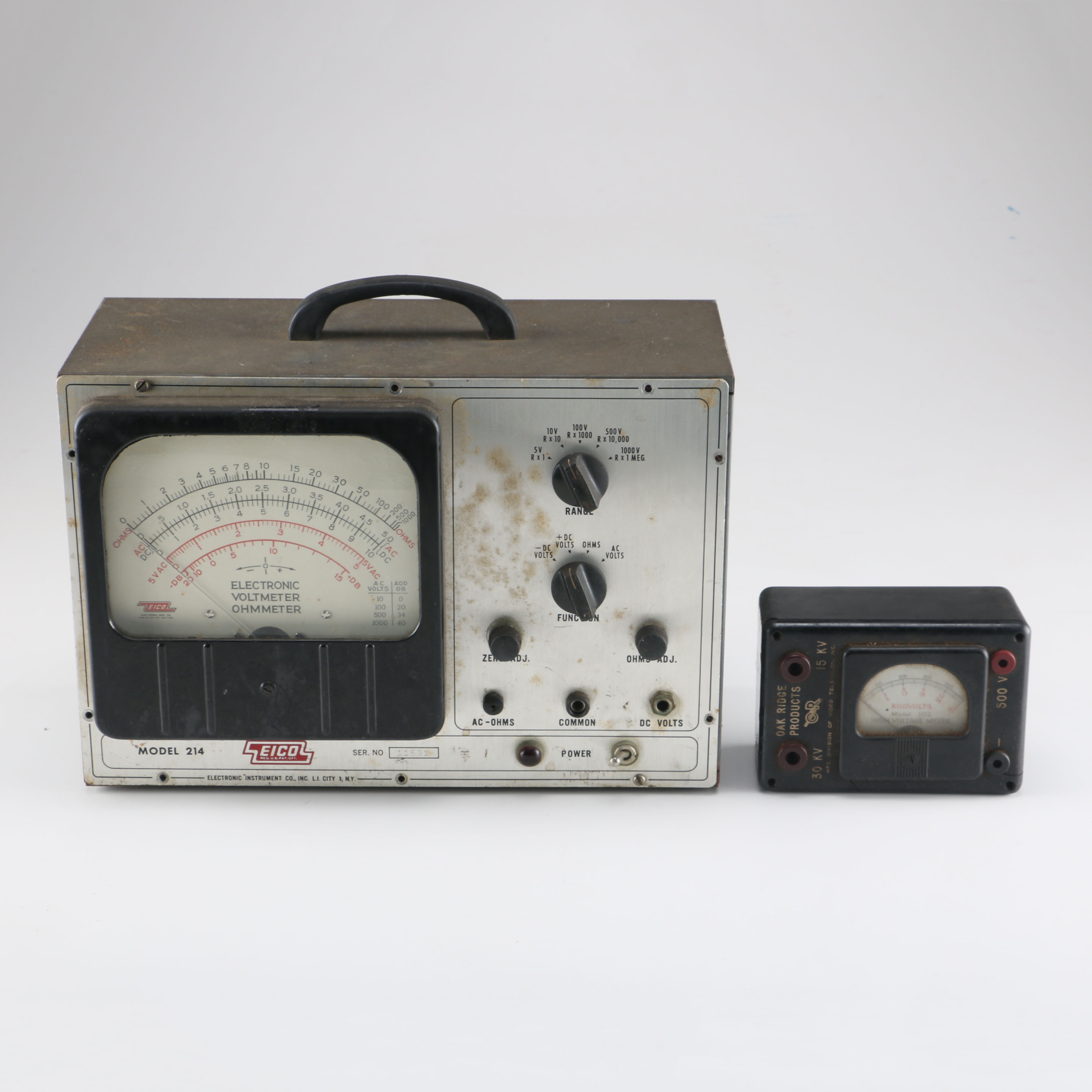 Vintage Volt Meters