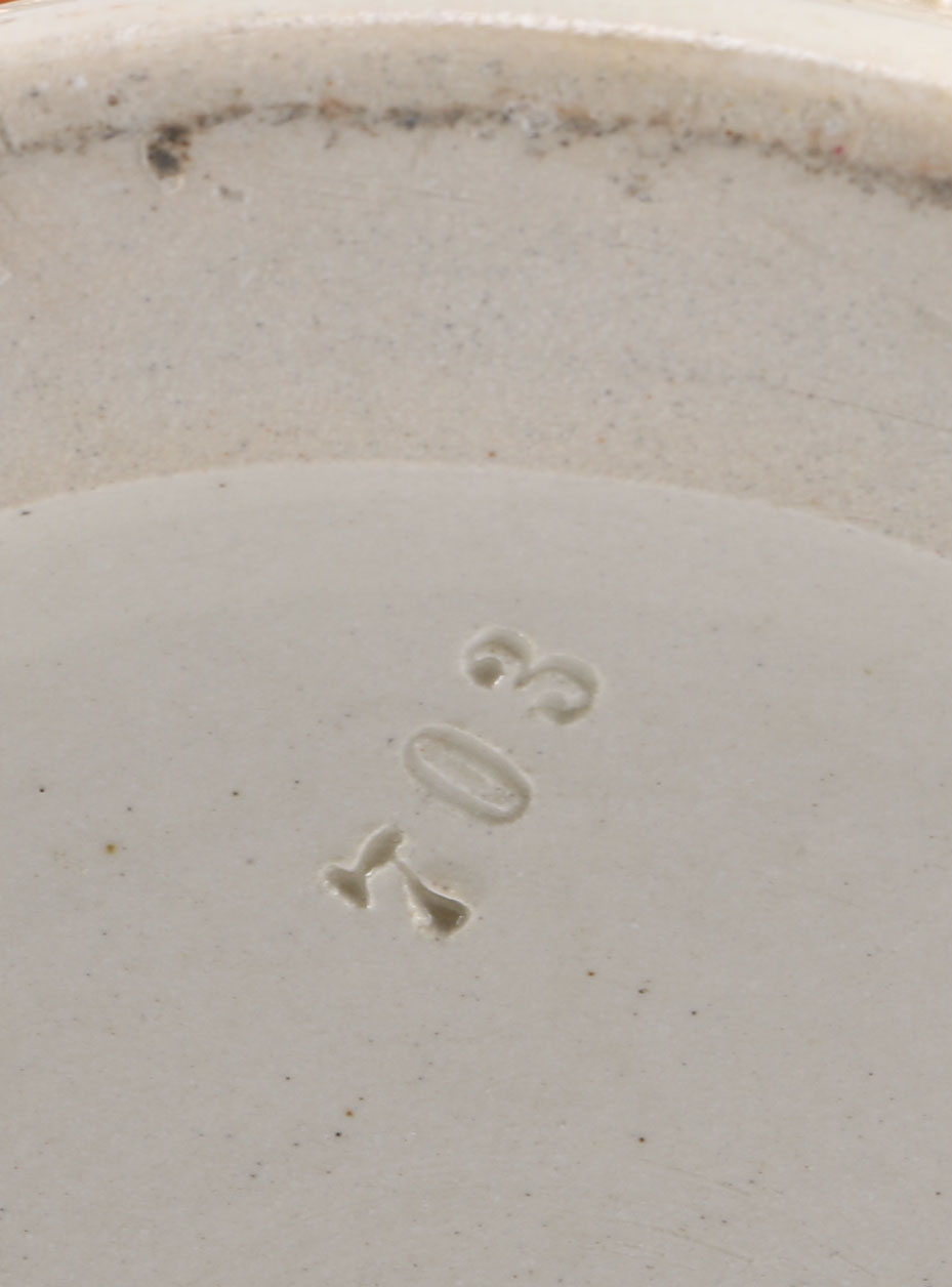 Large Ceramic Beer Stein with Pewter Lid