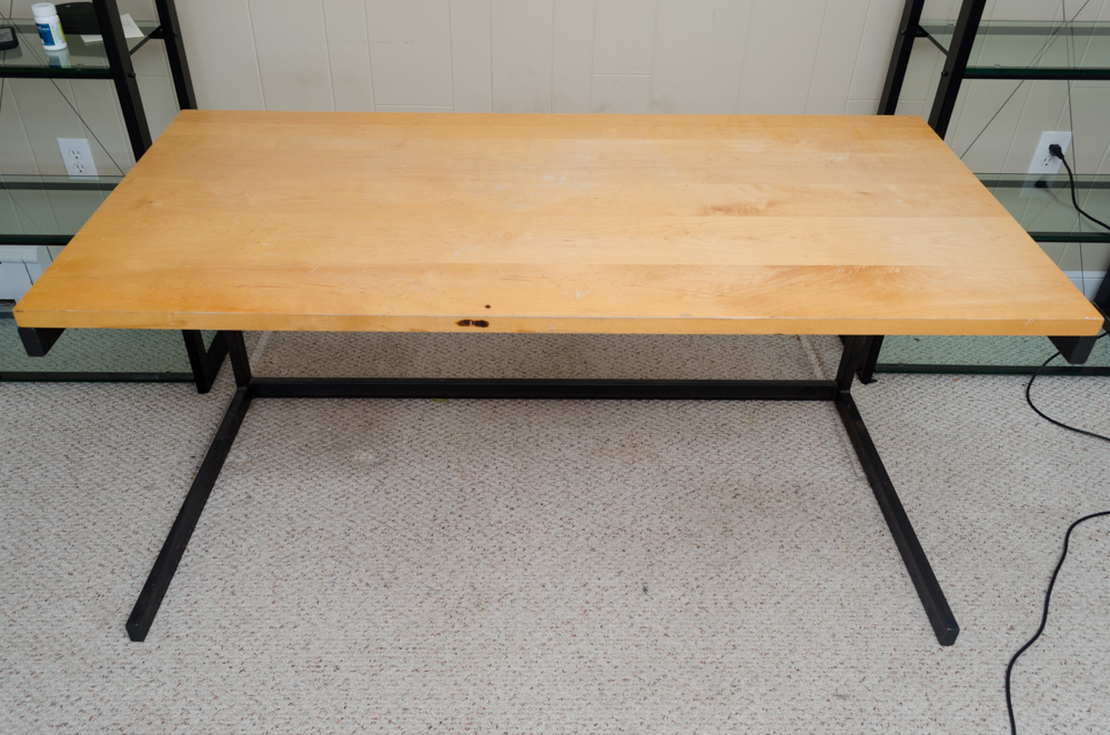 Room & Board Natural Wood Computer Desk