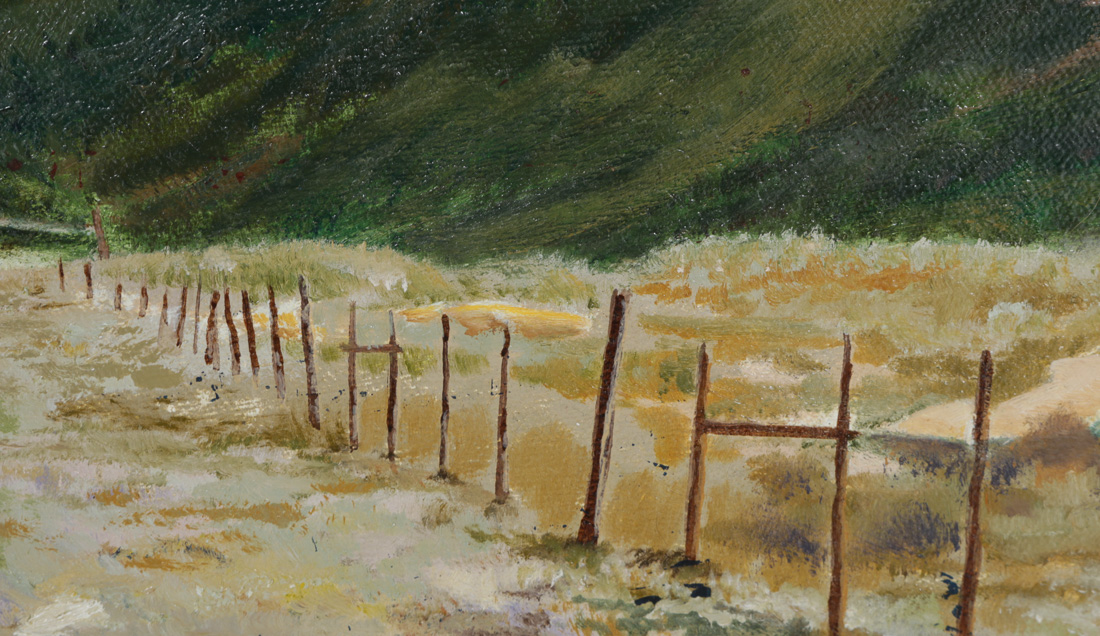 Michael Korney Signed Original Acrylic Painting on Canvas