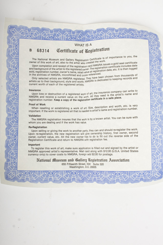 Peter Van Rossum Rare Signed Black Delft Urn Depicting Nude