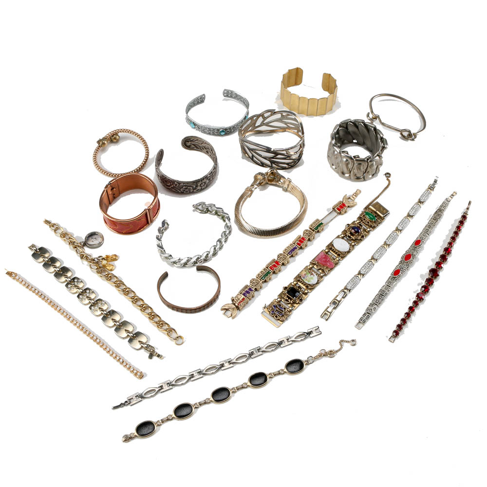 Collection of Costume Bracelets