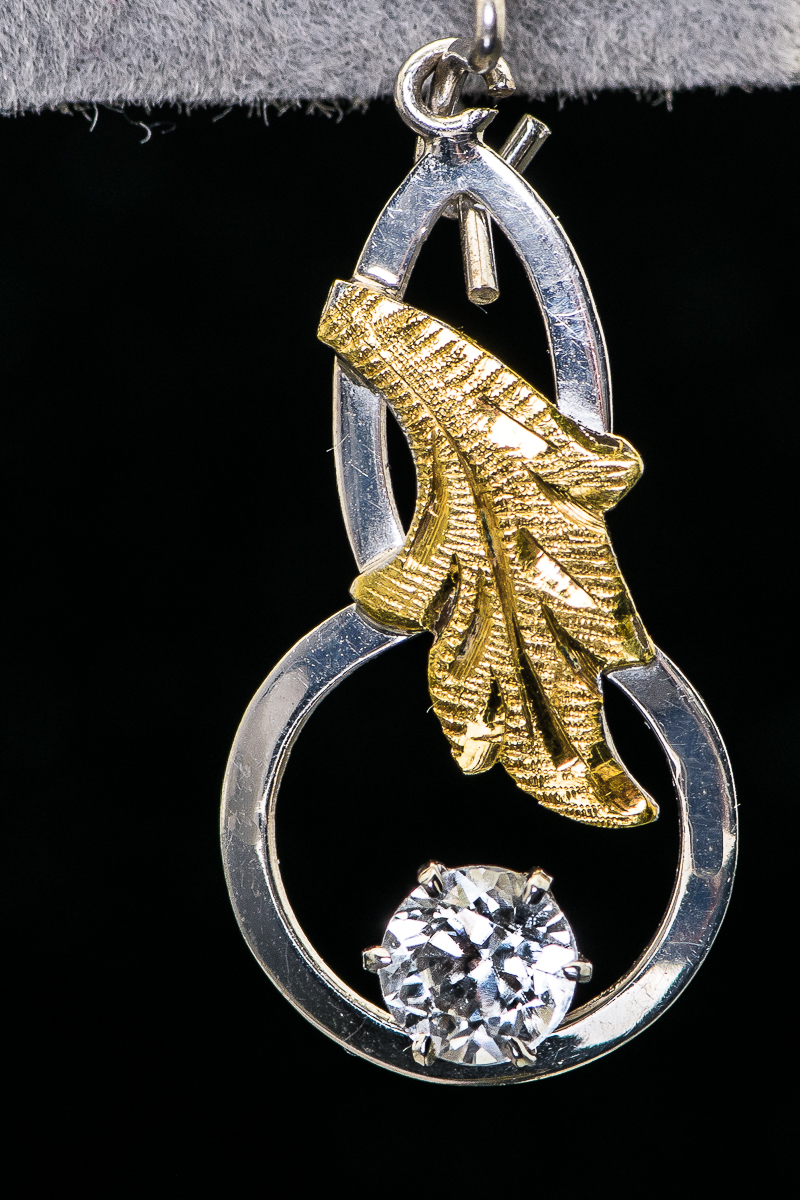 Sterling Silver Leaf Earrings