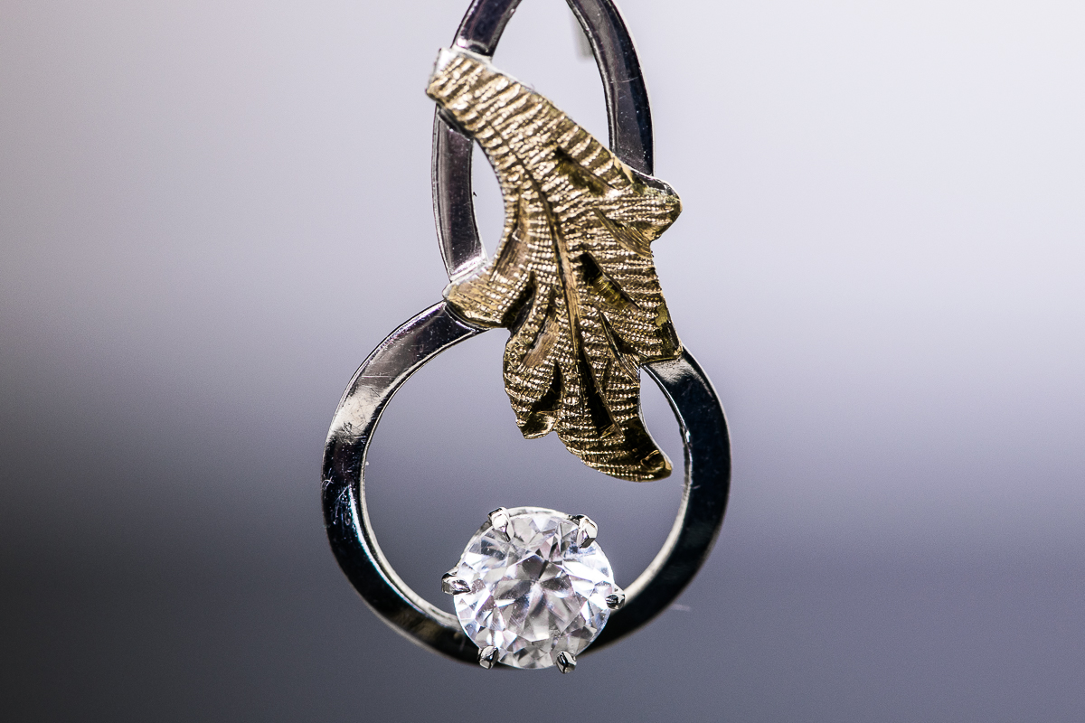 Sterling Silver Leaf Earrings