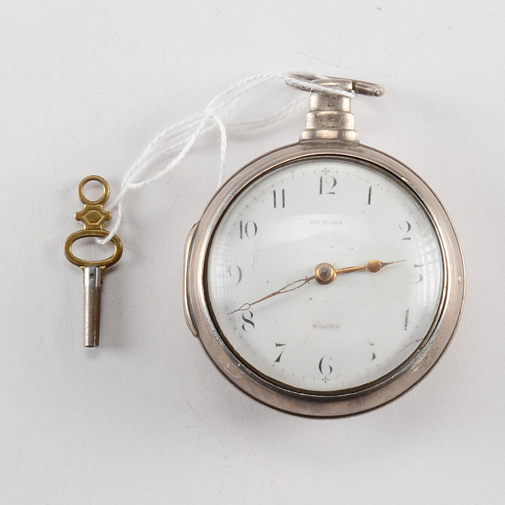 1807 John Wood Keywound Pocket Watch