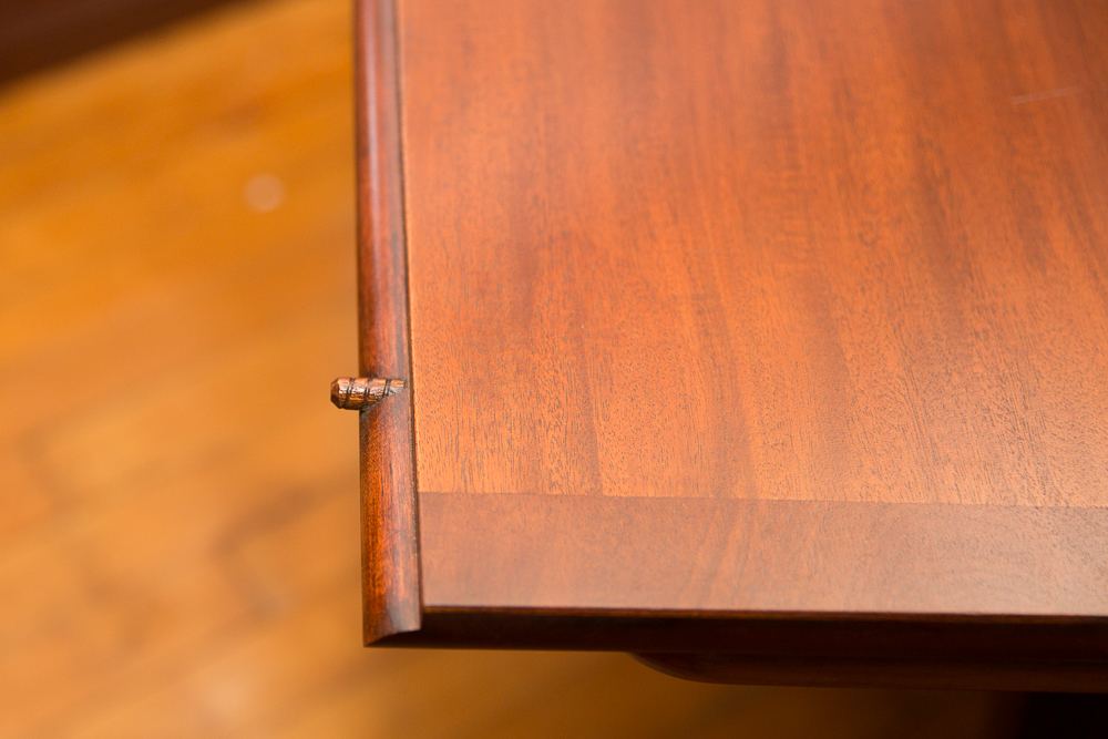 Duncan Phyfe Style Mahogany Dining Table