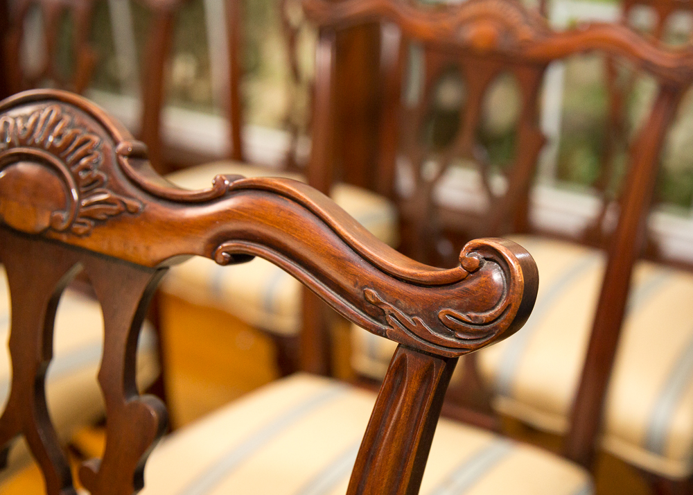 Chippendale Style Dining Chairs