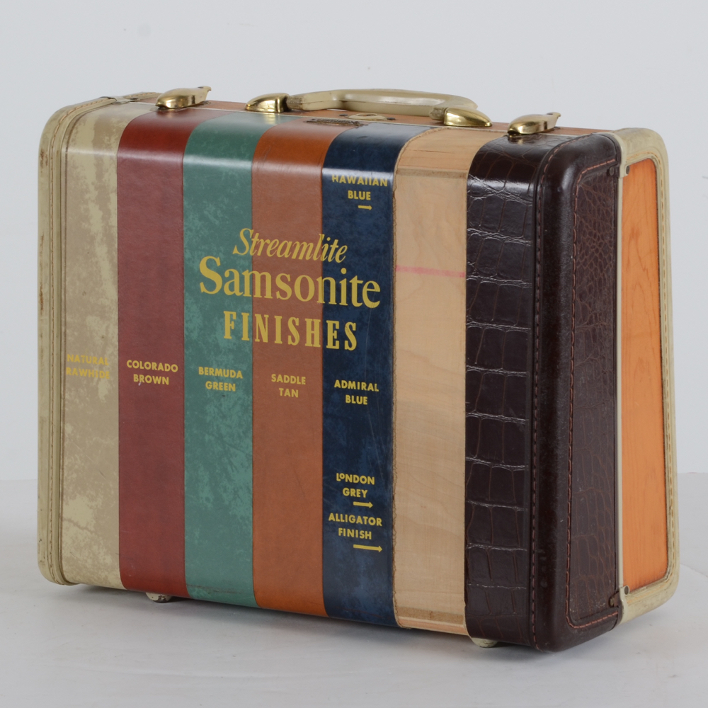 Vintage 1950s Samsonite Salesman Sample Case