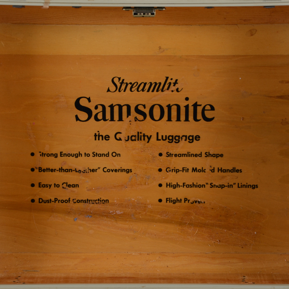 Vintage 1950s Samsonite Salesman Sample Case