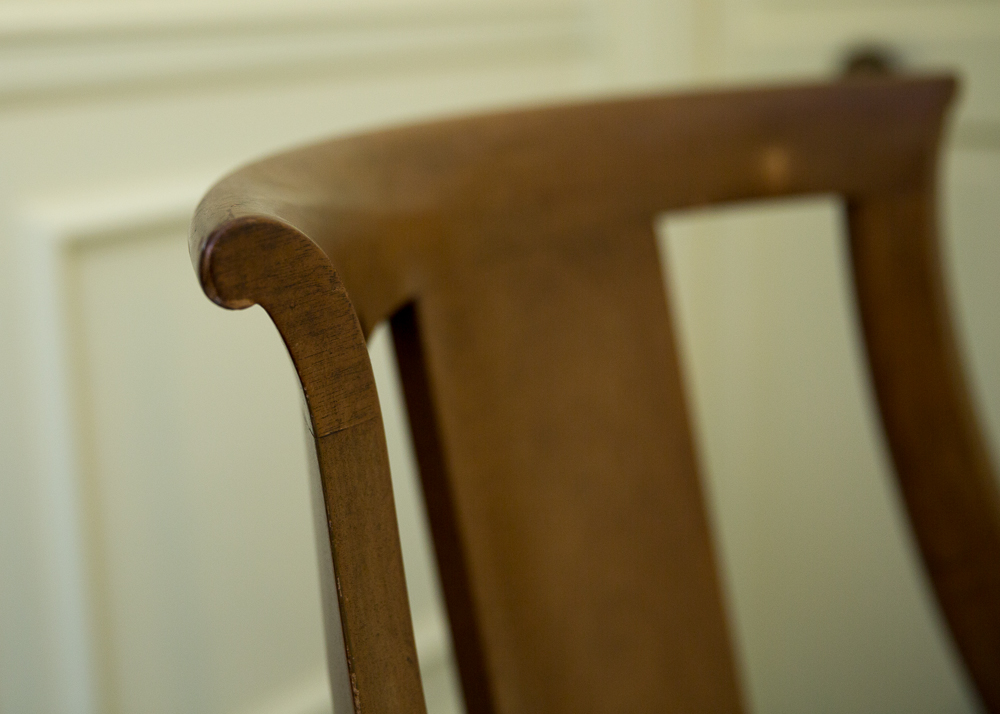Late 20th Century Baker Furniture Dining Table and Chairs