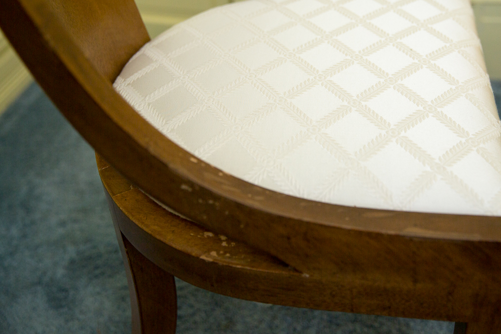 Late 20th Century Baker Furniture Dining Table and Chairs
