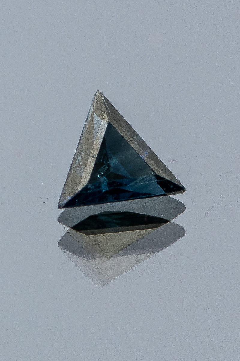 Pair of Triangular Cut Natural Sapphire Loose Stones