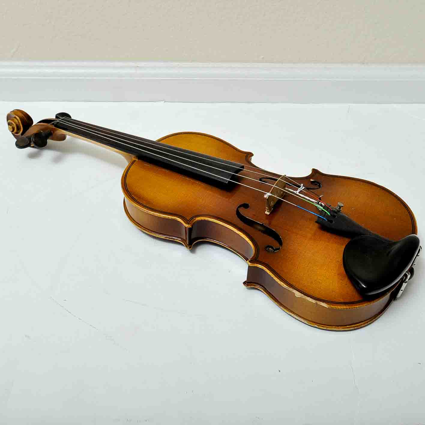 1969 Suzuki 1/2 Size Stradivarius Copy and a Rosetti Strings Violin with Cases