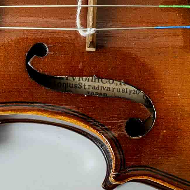 1969 Suzuki 1/2 Size Stradivarius Copy and a Rosetti Strings Violin with Cases