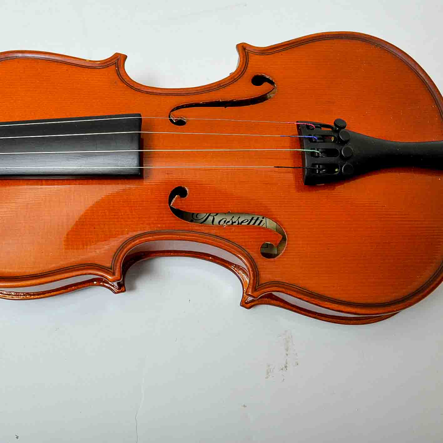 1969 Suzuki 1/2 Size Stradivarius Copy and a Rosetti Strings Violin with Cases