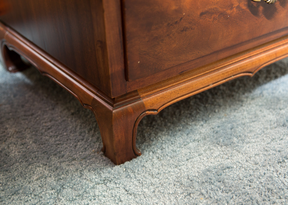 Vintage Chinese Chippendale Style Desk