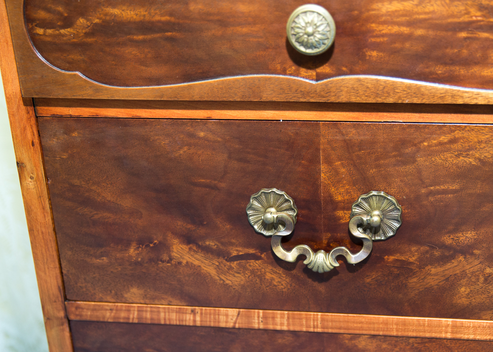 Vintage Chinese Chippendale Style Desk