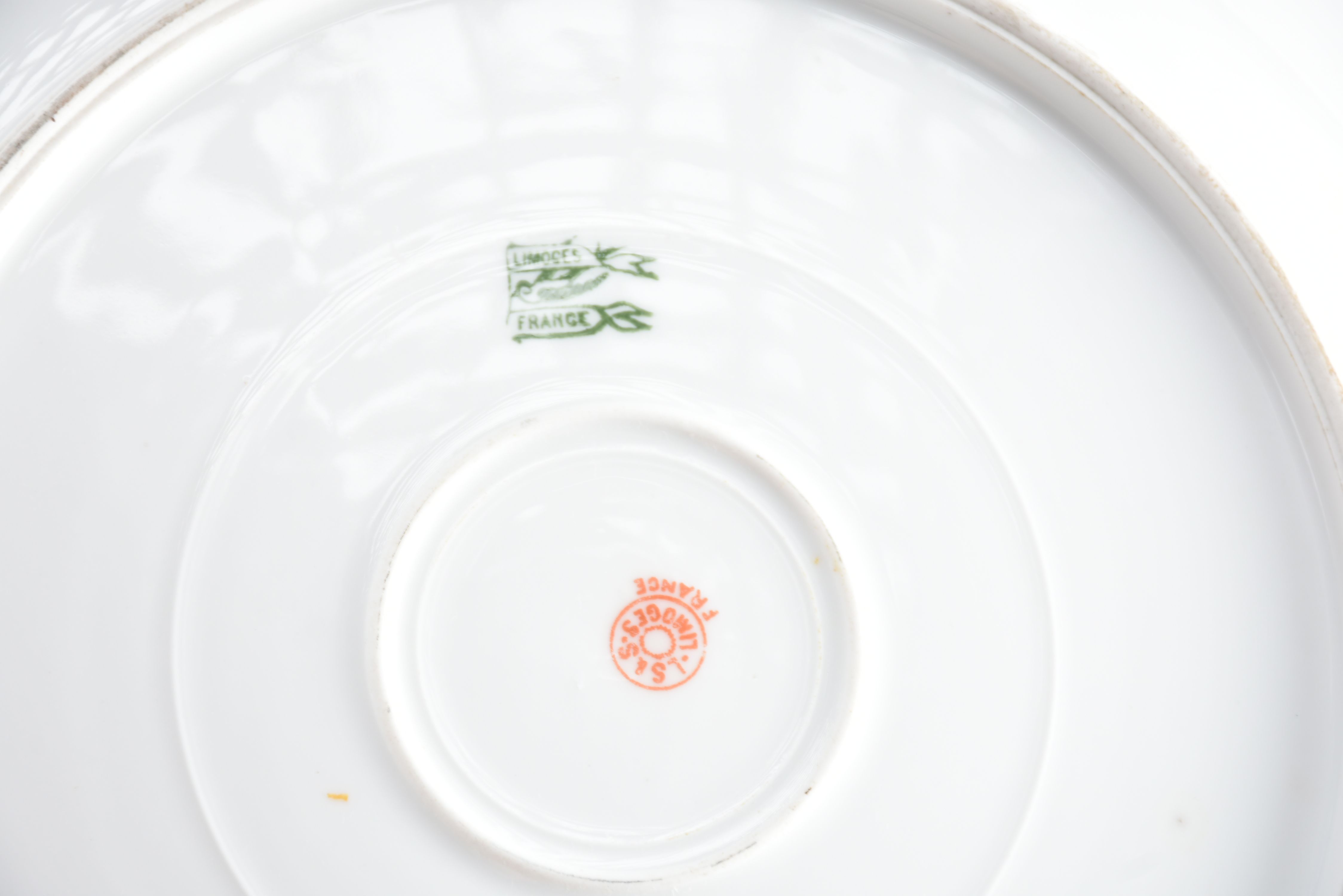 Collection of Gold-Tone Accented Limoges China