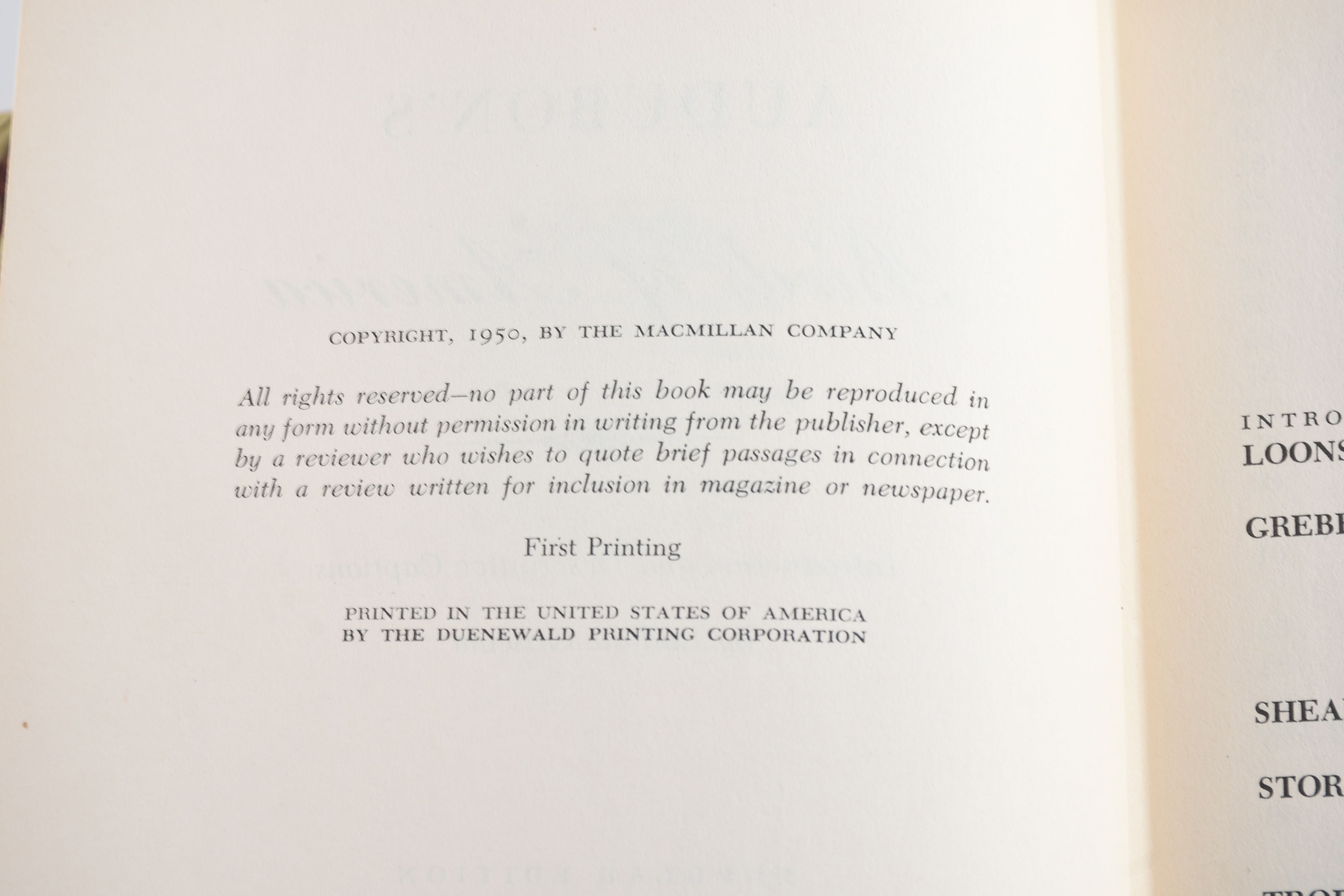 Collection of Audubon Books and Nature Programs