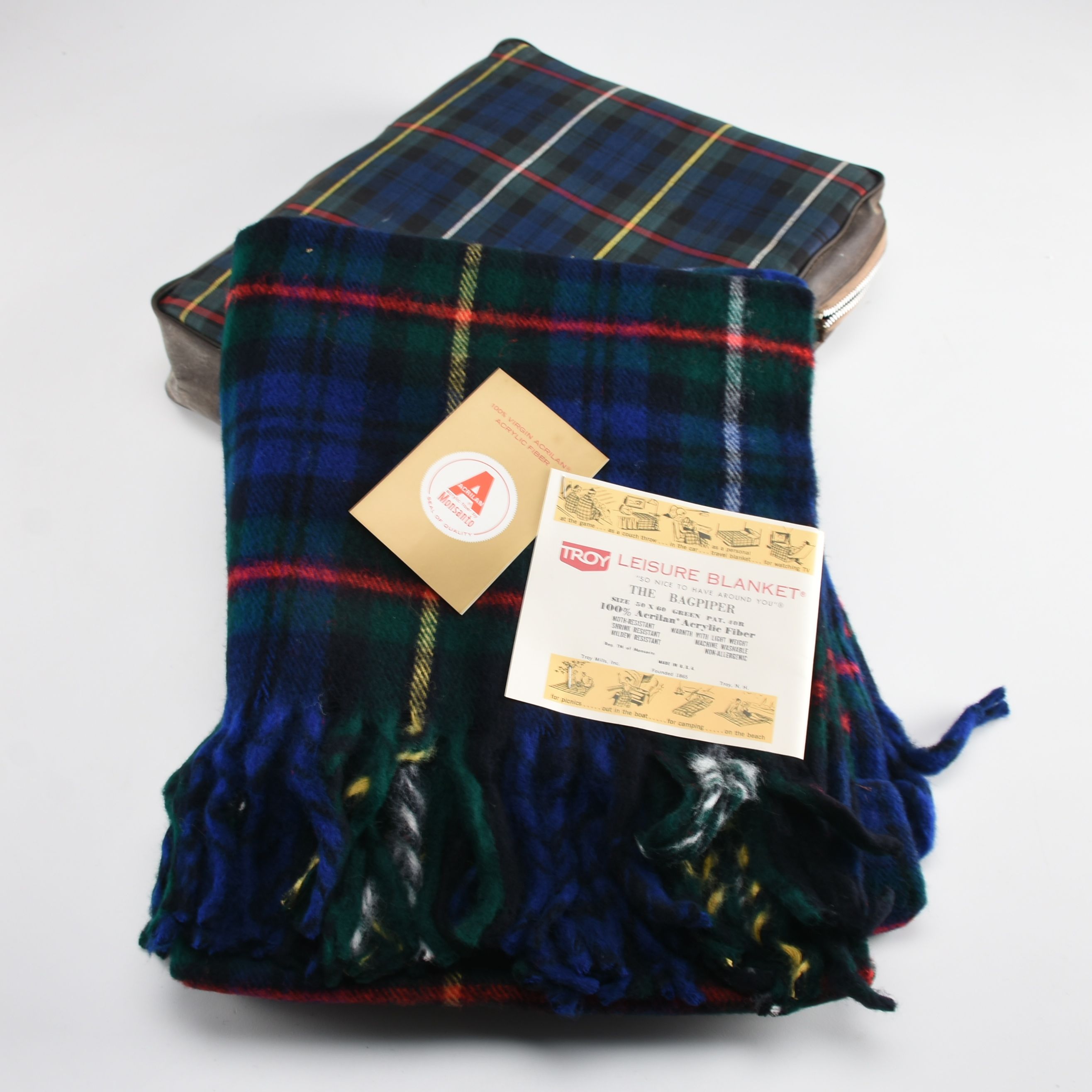 Vintage Troy Leisure Blanket