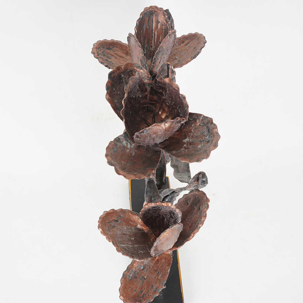 Metal Tulip Sculpture