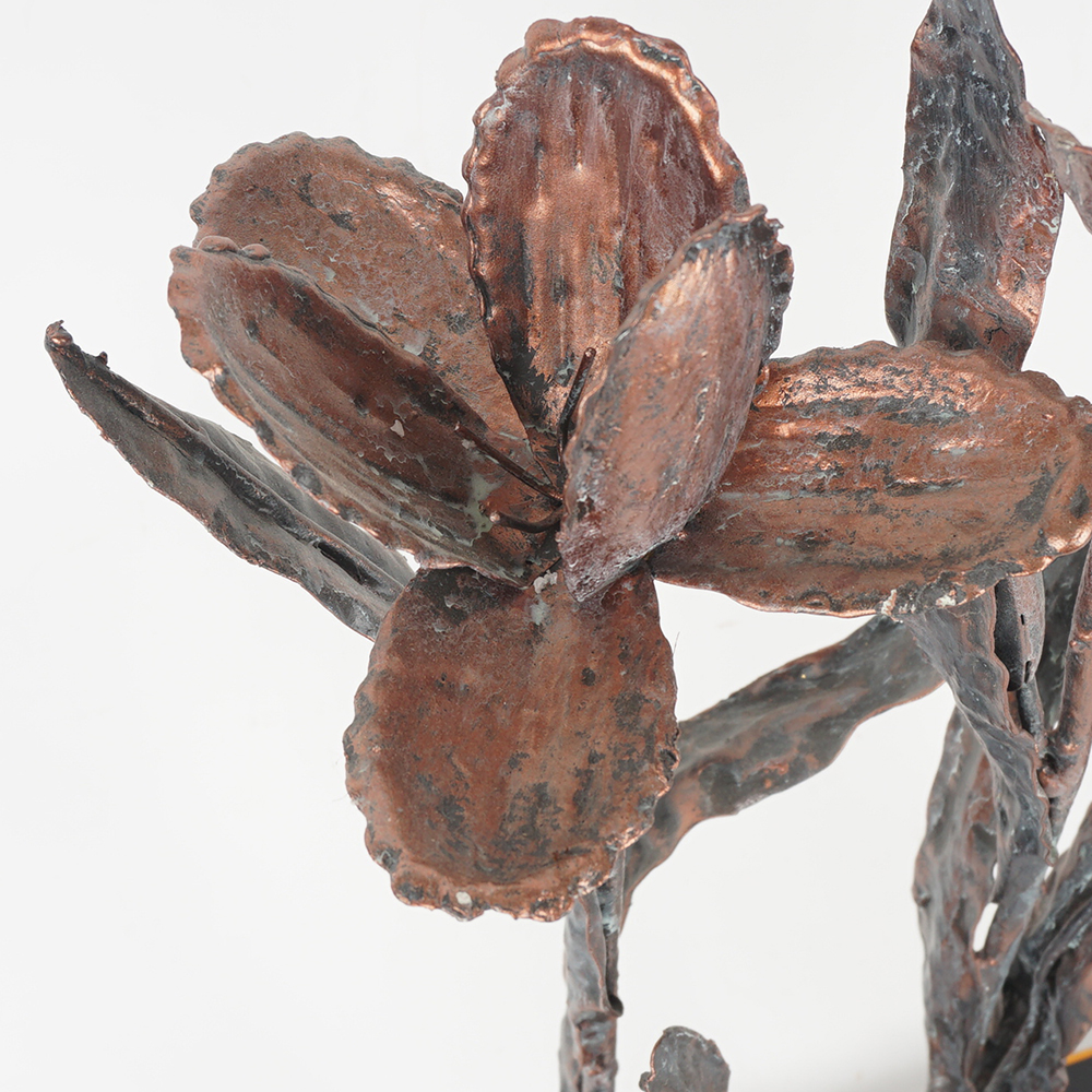 Metal Tulip Sculpture