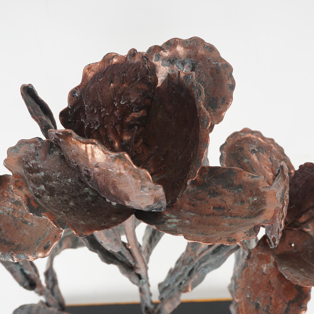 Metal Tulip Sculpture
