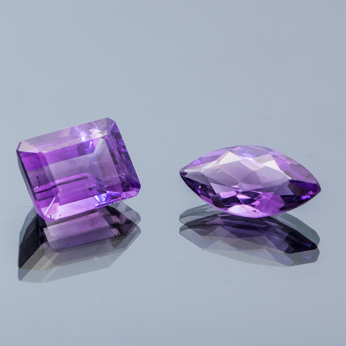 4.24 CTW Amethyst Loose Stones