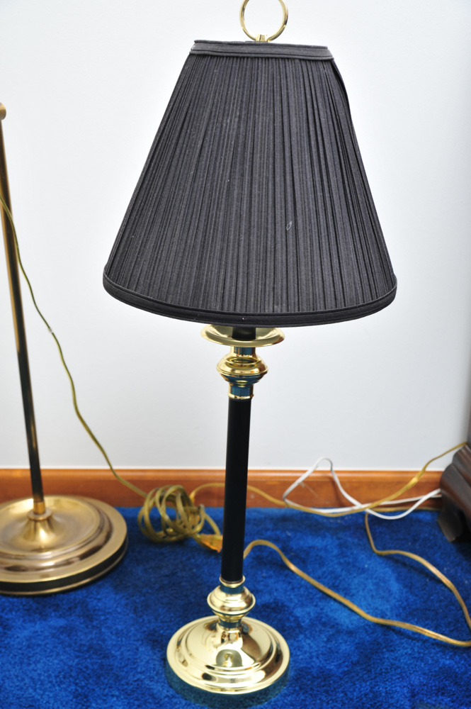 Collection of Brass Lamps