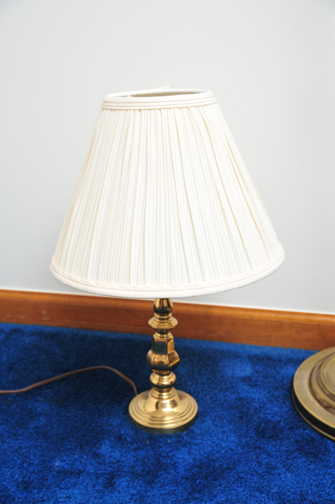 Collection of Brass Lamps