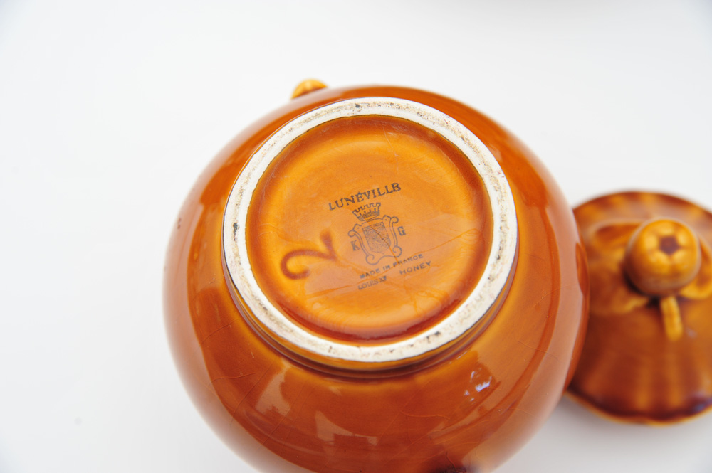 Luneville French "Louis XV Honey" Dishware