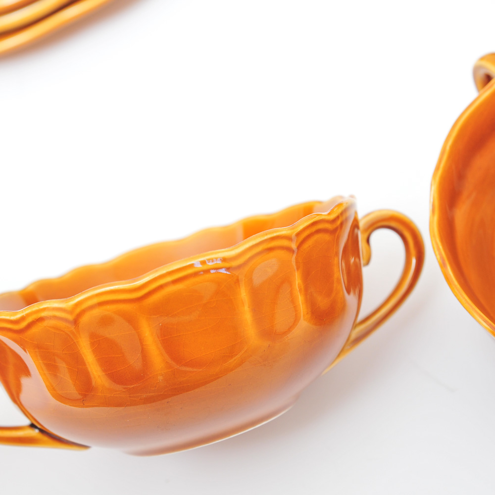 Luneville French "Louis XV Honey" Dishware