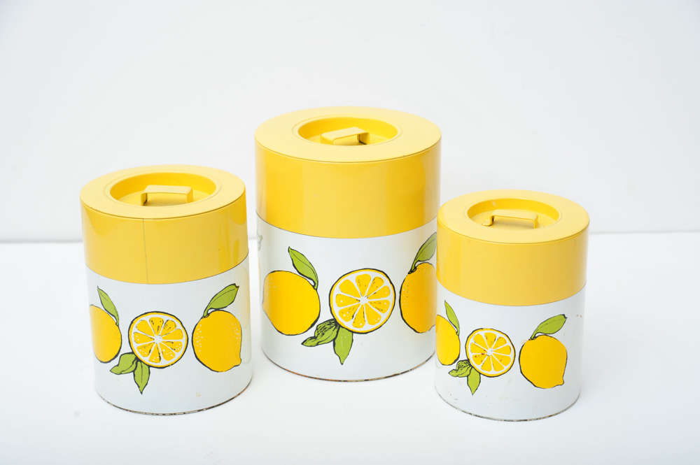 Italian Hand-Painted Mid-Century Coffee Service Set