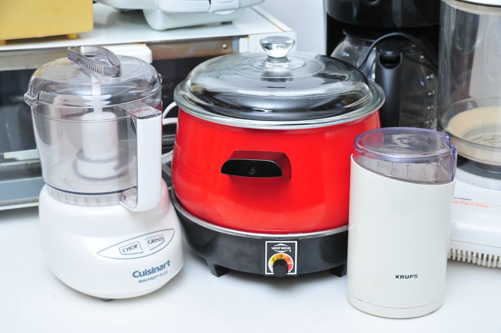Collection of Small Kitchen Appliances