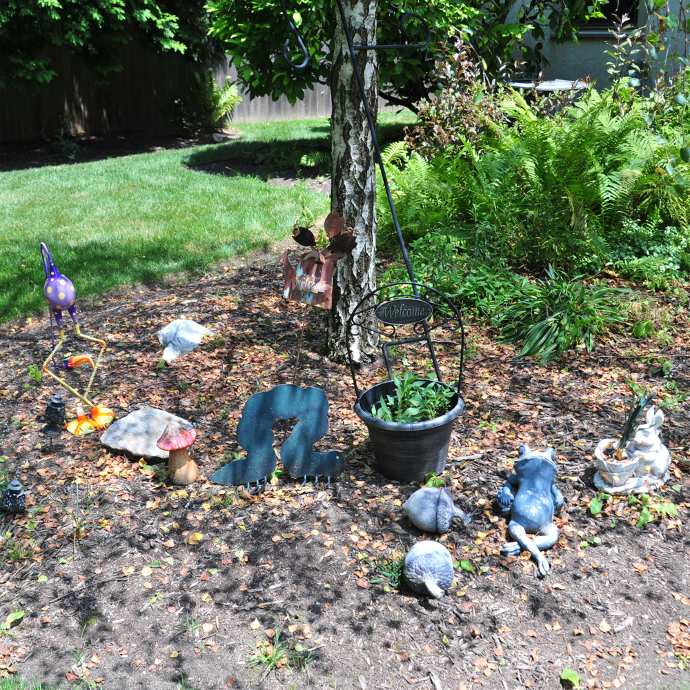 Generous Assortment of Garden Decor