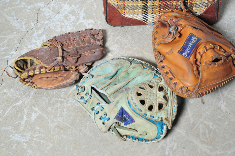 Collection of Vintage Sports Equipment