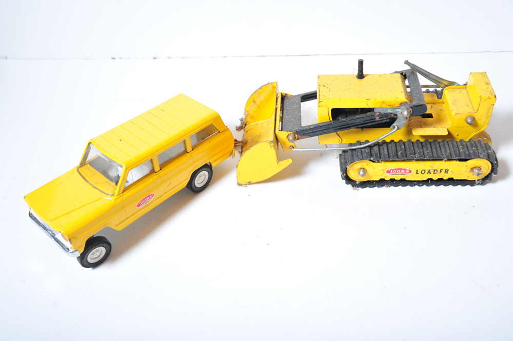 Vintage Metal Trucks, Cars and More