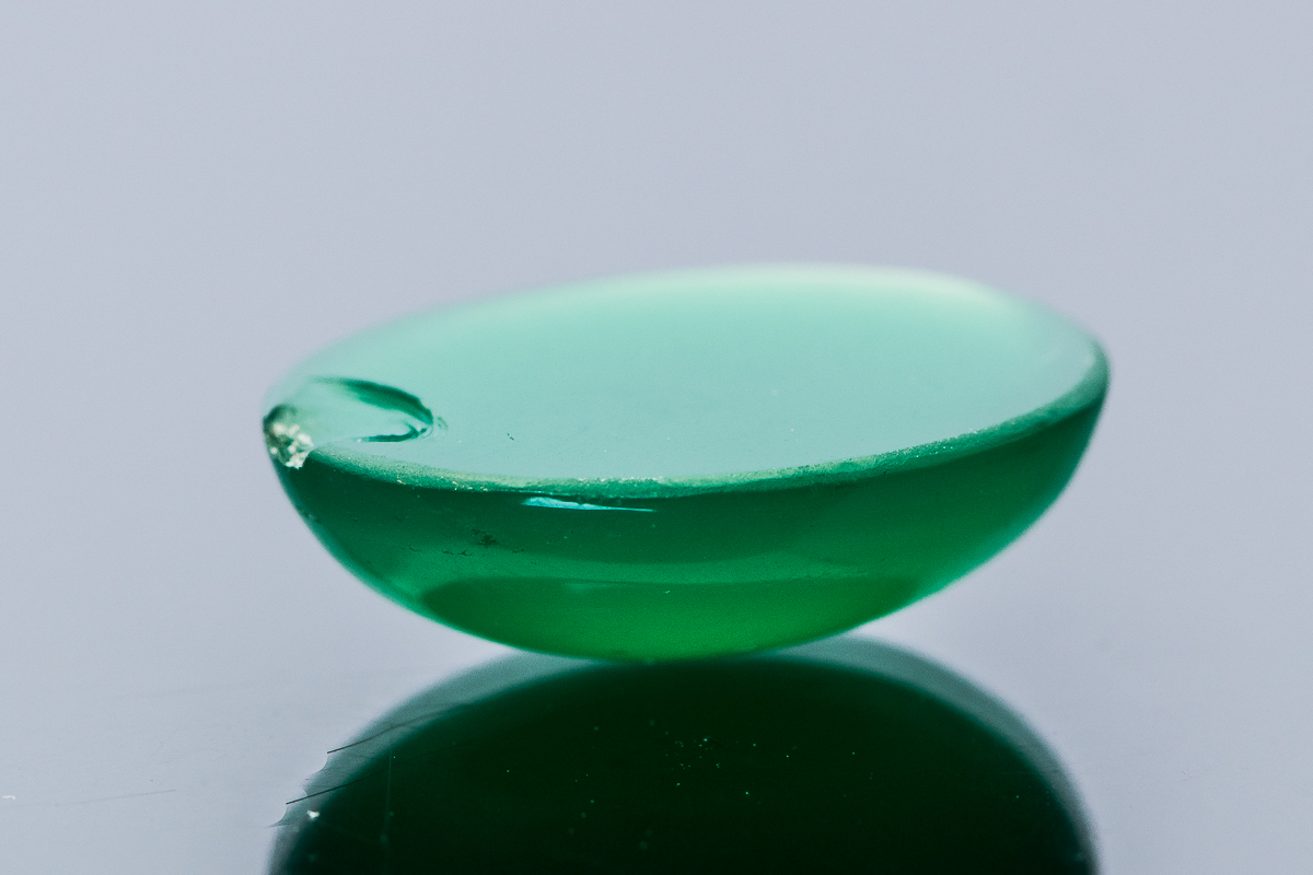 Dyed Green Quartz Loose Stone