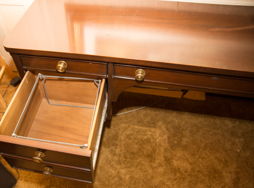 Vintage R-Way Pedestal Desk