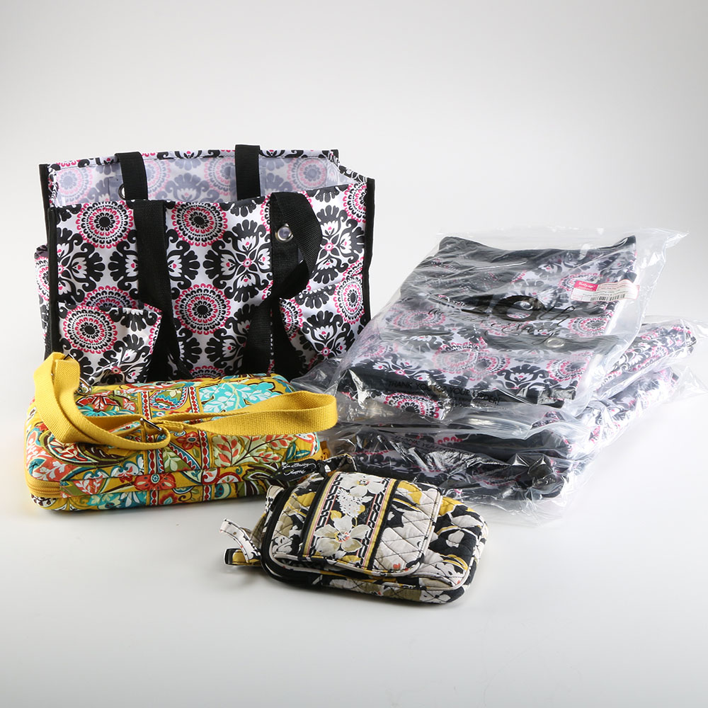 Assortment of Thirty-One Gifts and Vera Bradley Bags