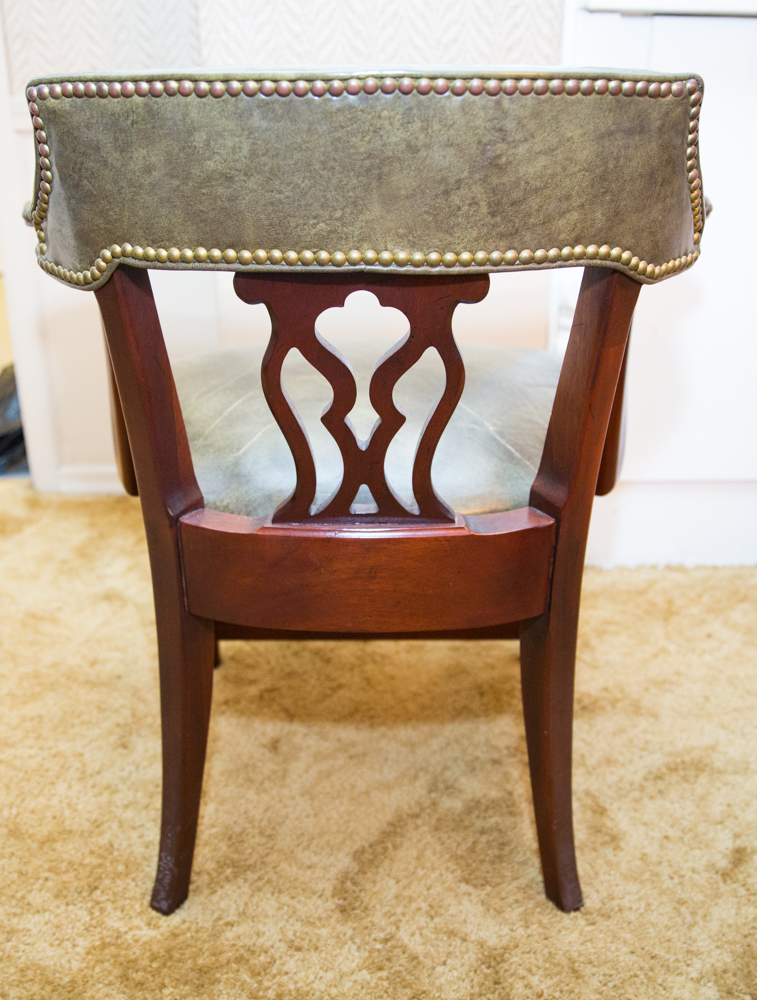 Pair of Vintage Library Armchairs by Hickory Chair Company
