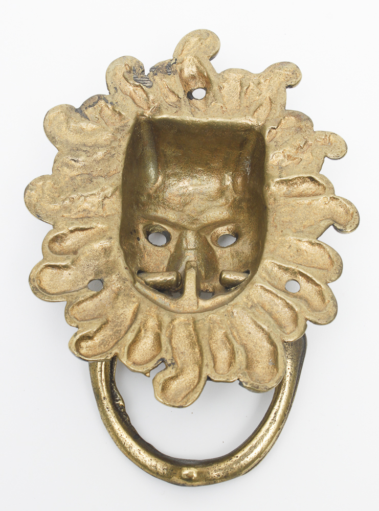 English Brass Sanctuary Door Knocker