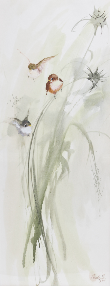 Framed and Signed Y.S. Lim Print