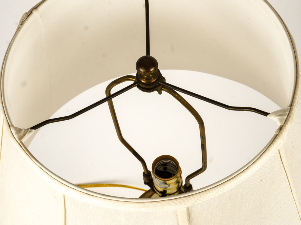Gold Tone Table Lamp