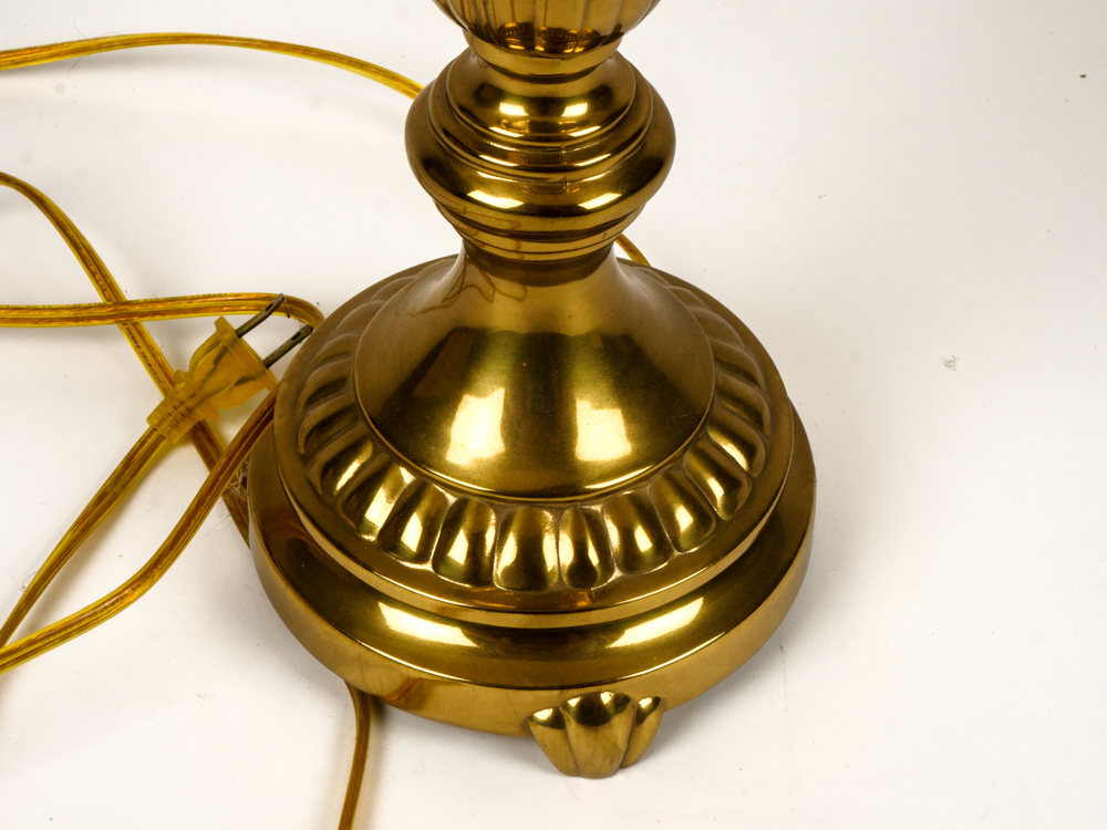 Gold Tone Table Lamp