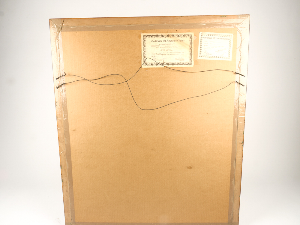 Lithograph After "Bouquet of Flowers" by Marc Chagall