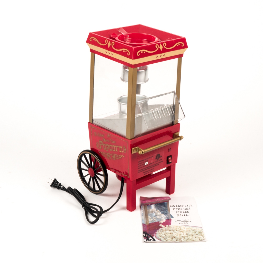 Nostalgia Old Fashioned Movie Time Popcorn Maker