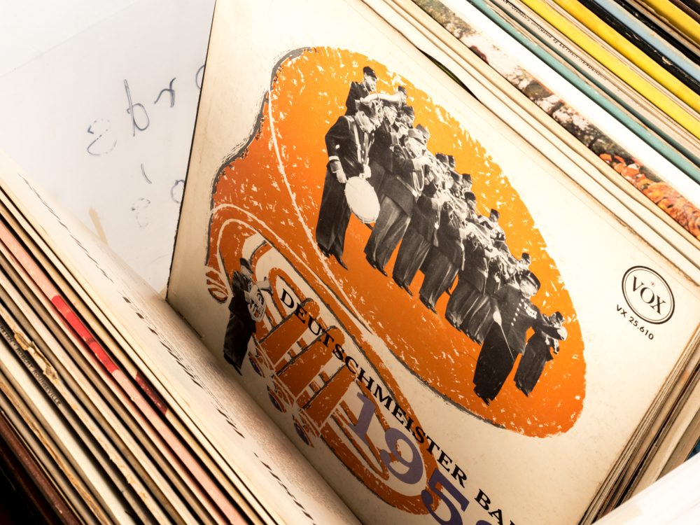 Collection of Vintage LPs Including Sinatra, "Gone With The Wind"