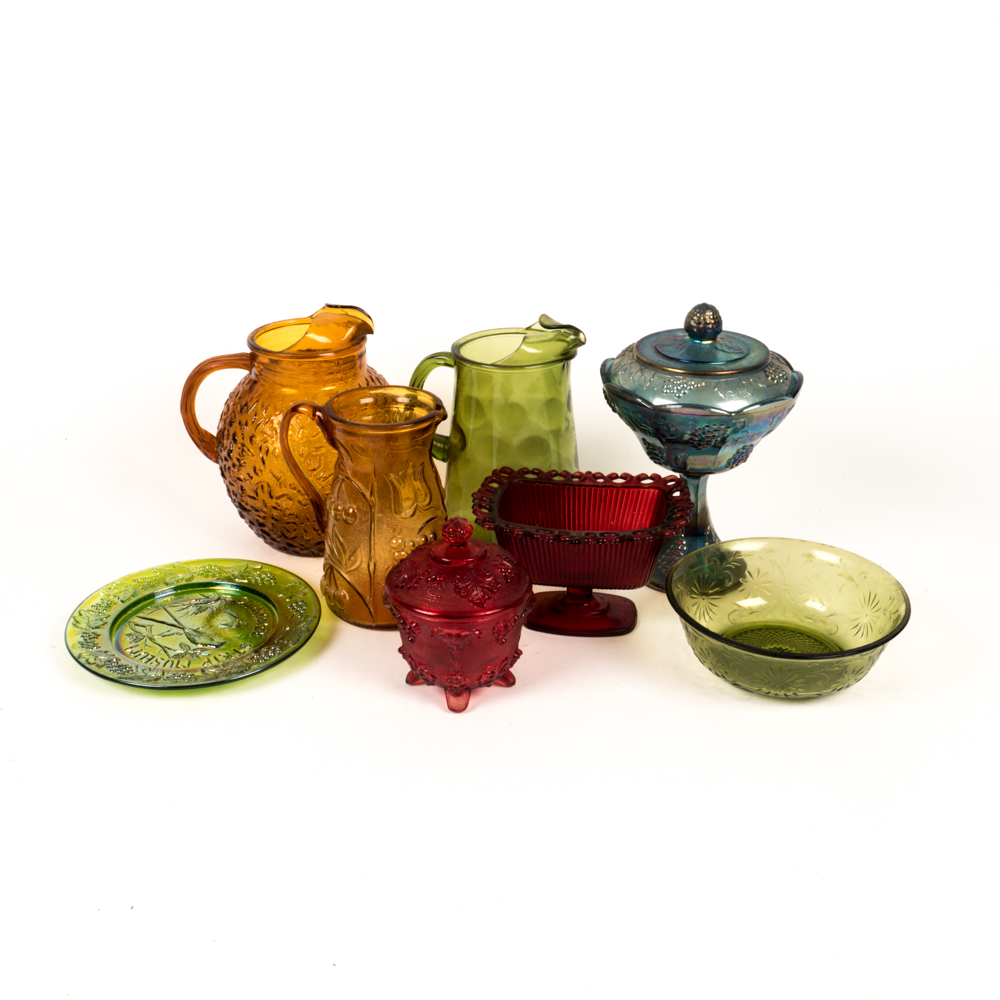 Collection of Colored Glass